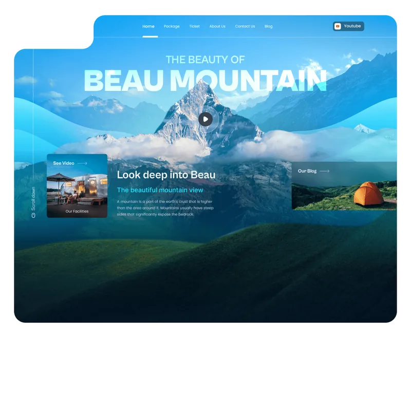 Beau Mountain resort